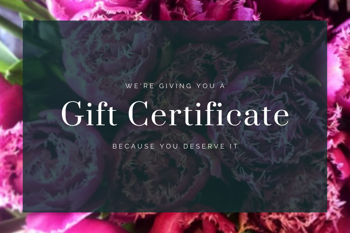 Maggie May Flowers Gift Card